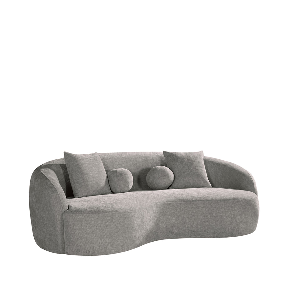 LABEL51 Banken Novo - Stone - Chenille - 3-Zits