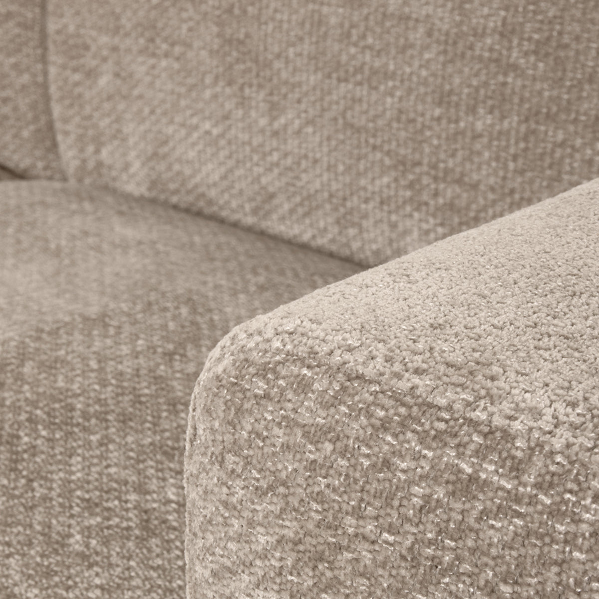 LABEL51 Banken Eden - Clay - Chenille - 3-Zits