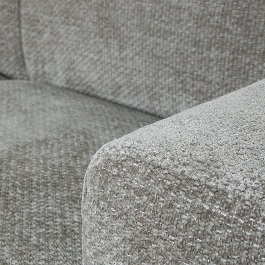 LABEL51 Banken Eden - Stone - Chenille - 3-Zits