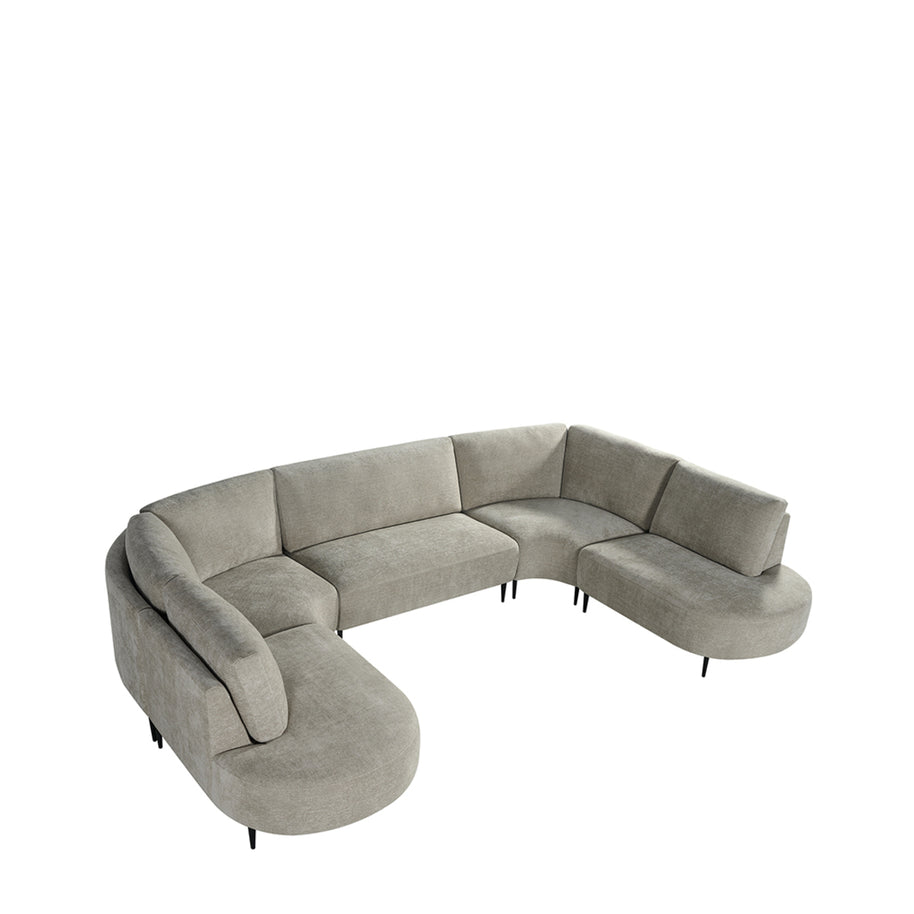 LABEL51 Banken Milano - Naturel - Chenille - U-Bank