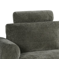 LABEL51 Sierkussens Milano - Hunter - Chenille - Hoofdsteun