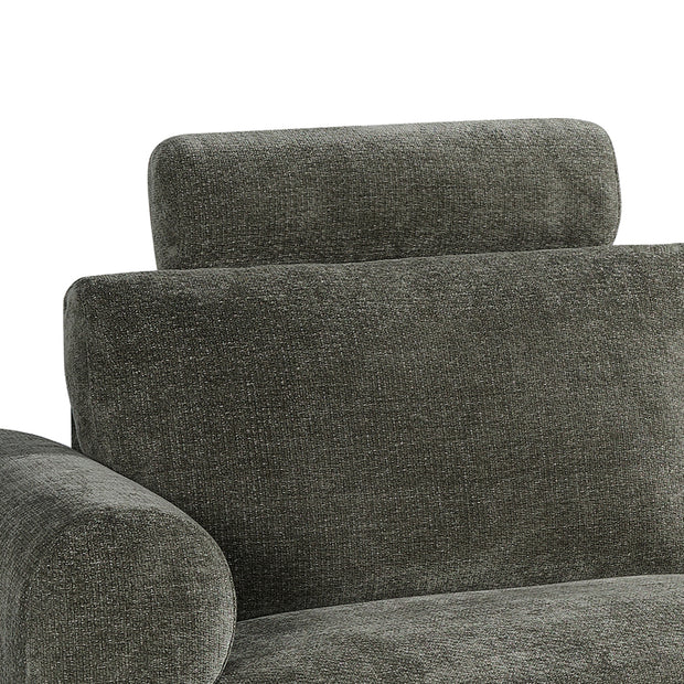 LABEL51 Sierkussens Milano - Hunter - Chenille - Hoofdsteun