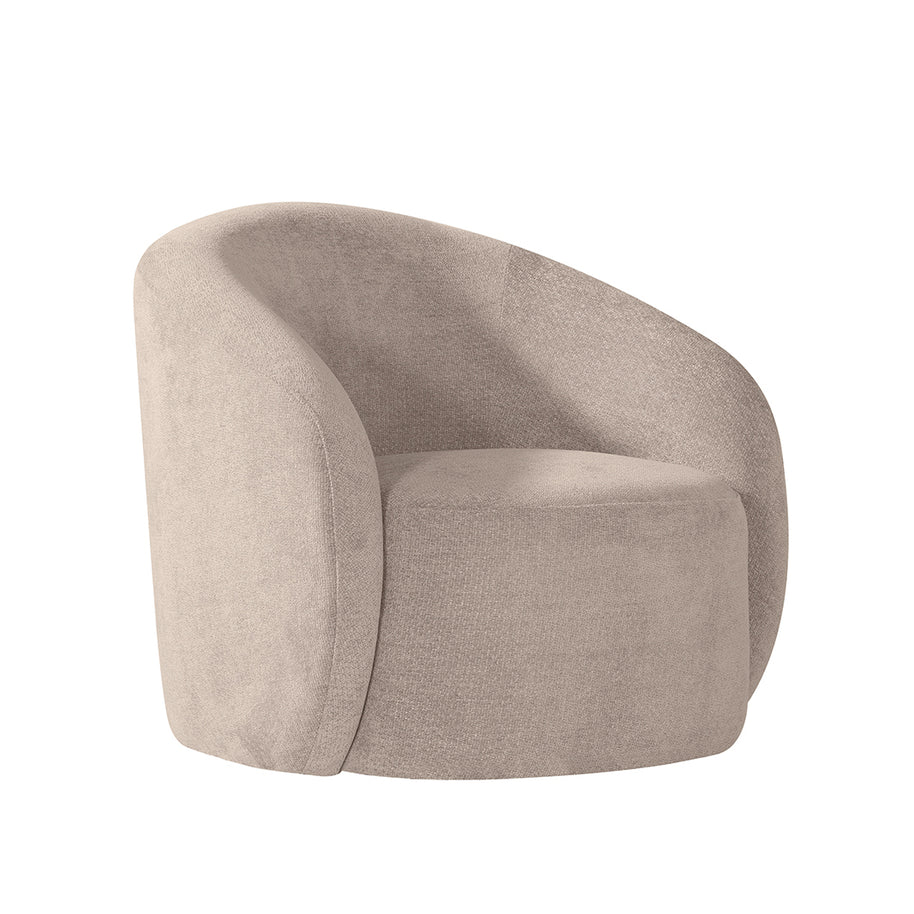 LABEL51 Fauteuils Alby - Clay - Chenille - 1-Zits