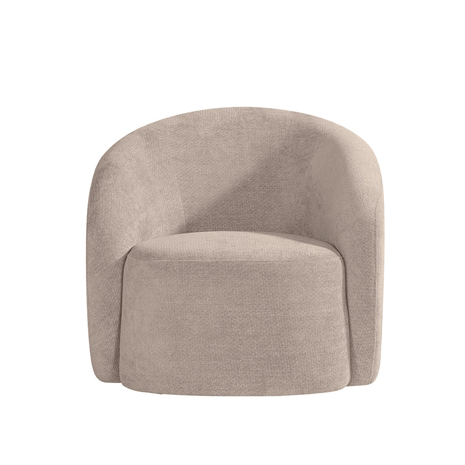 LABEL51 Fauteuils Alby - Clay - Chenille - 1-Zits