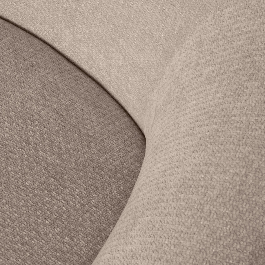 LABEL51 Fauteuils Alby - Clay - Chenille - 1-Zits