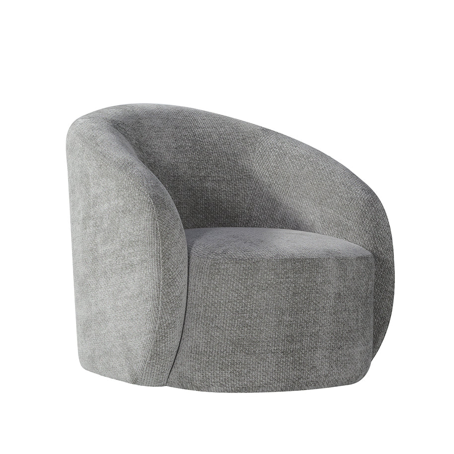 LABEL51 Fauteuils Alby - Stone - Chenille - 1-Zits