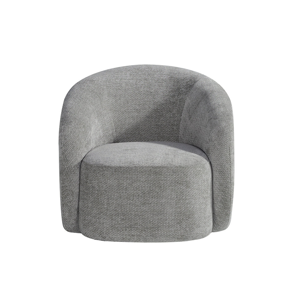 LABEL51 Fauteuils Alby - Stone - Chenille - 1-Zits