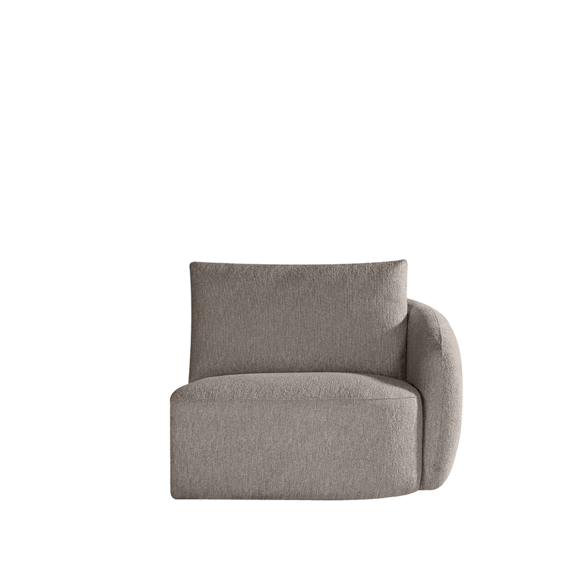 LABEL51 Banken Rocca - Taupe - Geweven - 1,5-Zits Rechts