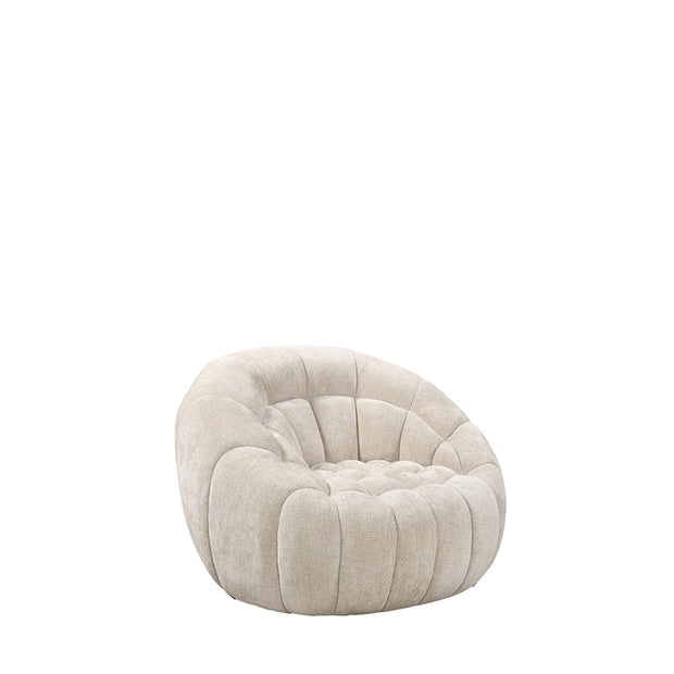 LABEL51 Fauteuils Cloud - Naturel - Chenille - 1-Zits