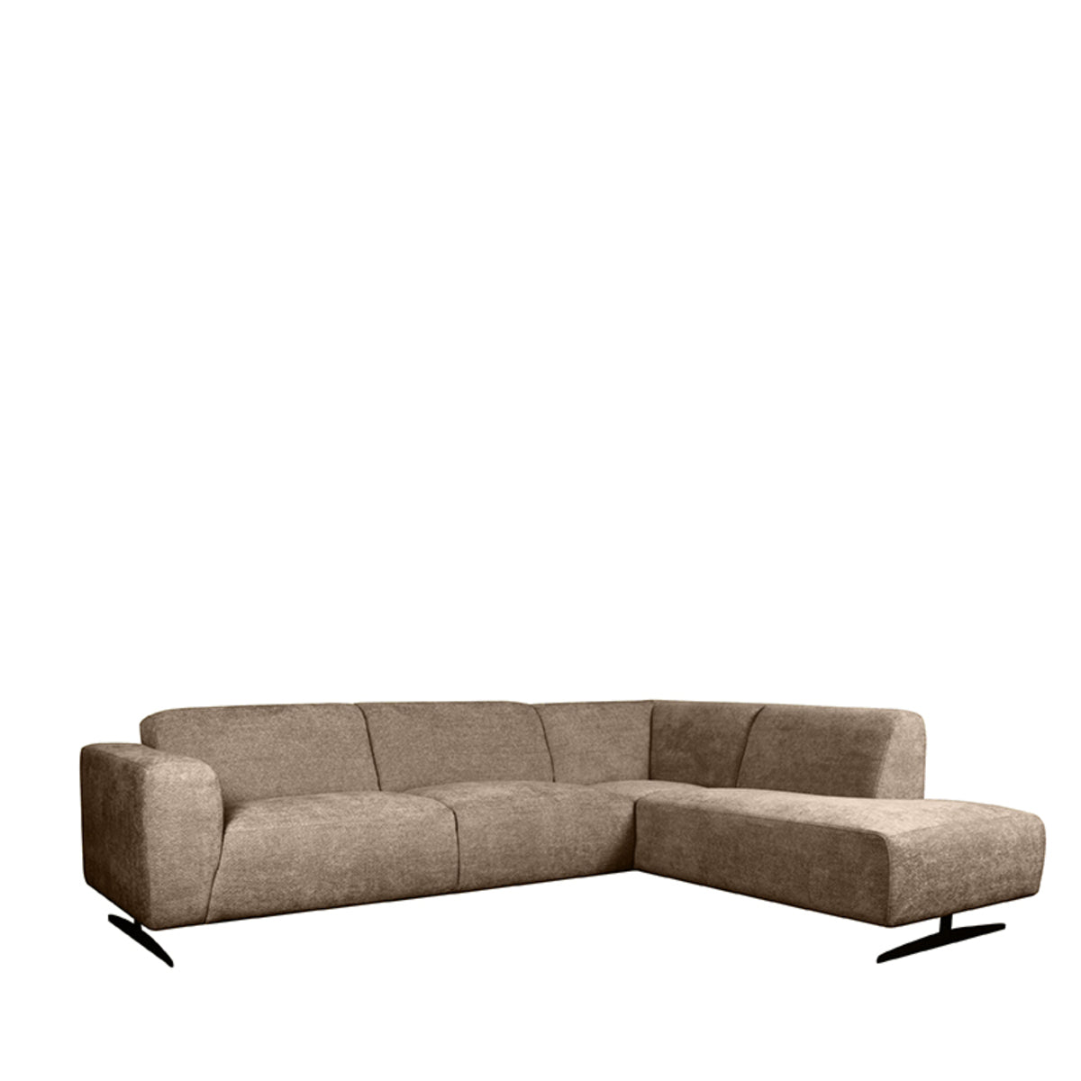 LABEL51 Hoekbanken Rodano - Hunter - Chenille - Hoekbank Rechts