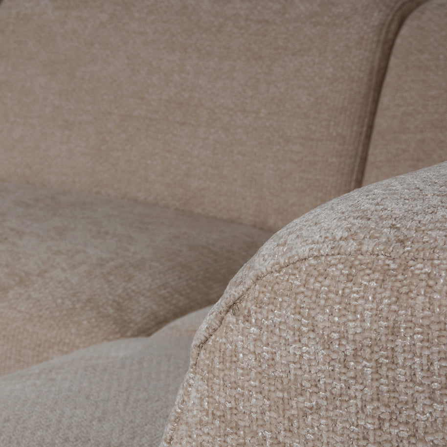 LABEL51 Hoekbanken Rodano - Clay - Chenille - Hoekbank Rechts