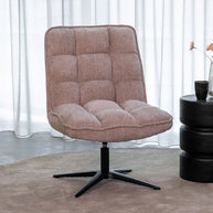 LABEL51 Fauteuils Vince - Clay - Chenille - 63 cm