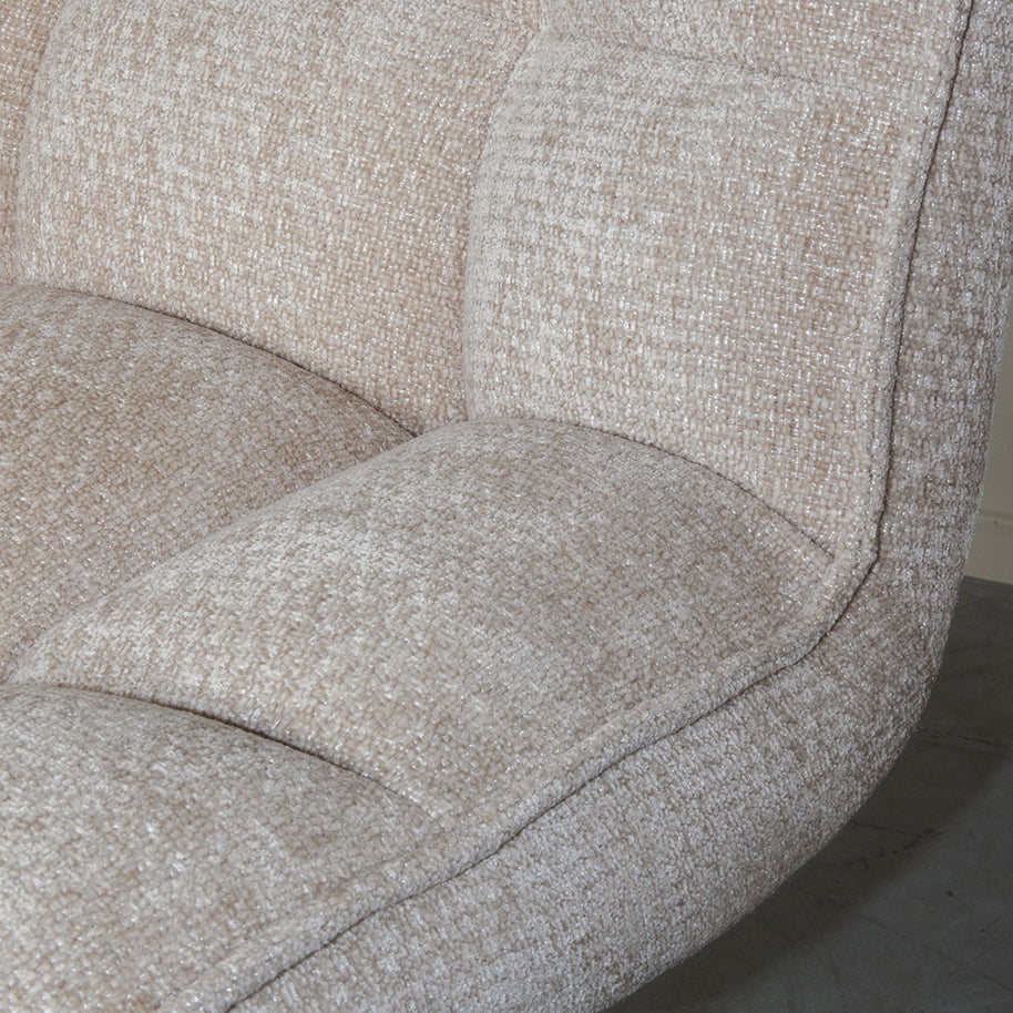 LABEL51 Fauteuils Vince - Clay - Chenille - 63 cm