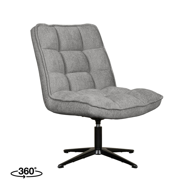 LABEL51 Fauteuils Vince - Stone - Chenille - One Size