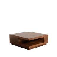LABEL51 Salontafels Square - Nature Smooth - Mangohout - 80 cm