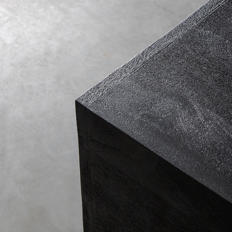LABEL51 Salontafels Square - Zwart - Mangohout - 80 cm