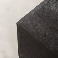 LABEL51 Salontafels Cube - Zwart - Mangohout - 80 cm