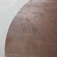 LABEL51 Salontafels Otis - Espresso - Mangohout - 80 cm - Rond
