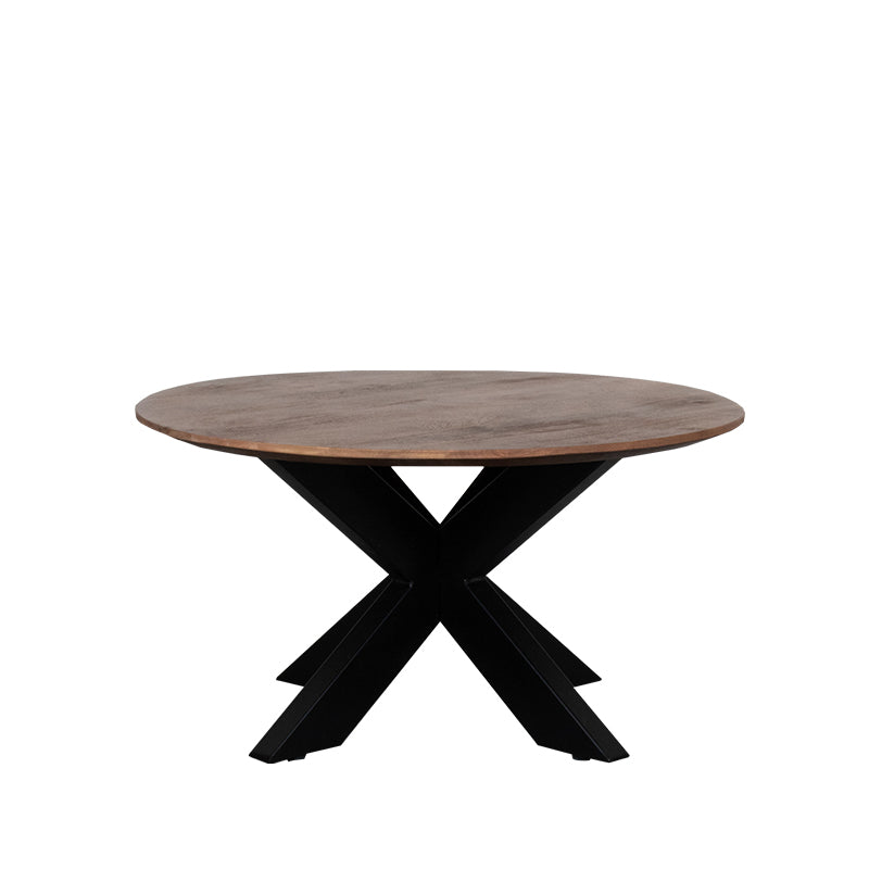 LABEL51 Salontafels Otis - Nature Smooth - Mangohout - 80 cm - Rond