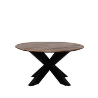 LABEL51 Salontafels Otis - Nature Smooth - Mangohout - 80 cm - Rond