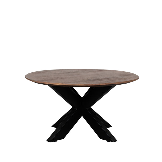 LABEL51 Salontafels Otis - Nature Smooth - Mangohout - 80 cm - Rond