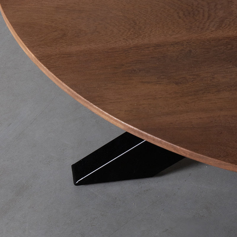 LABEL51 Salontafels Otis - Nature Smooth - Mangohout - 80 cm - Rond