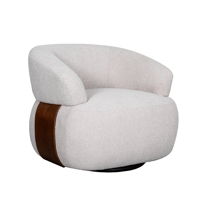 LABEL51 Fauteuils Valenza - Naturel - Boucle - One Size