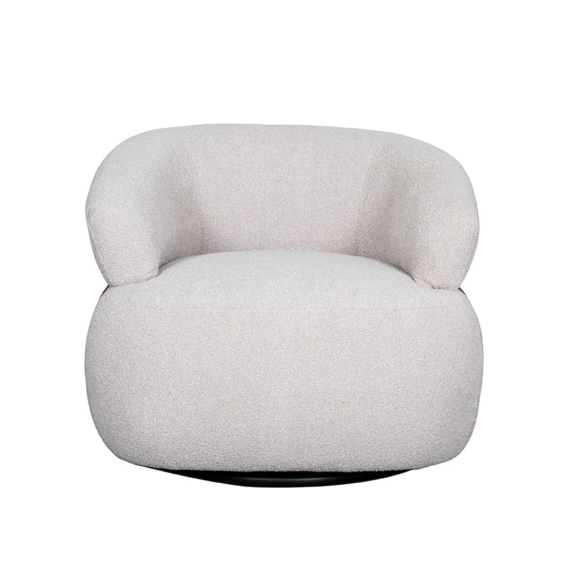 LABEL51 Fauteuils Valenza - Naturel - Boucle - One Size