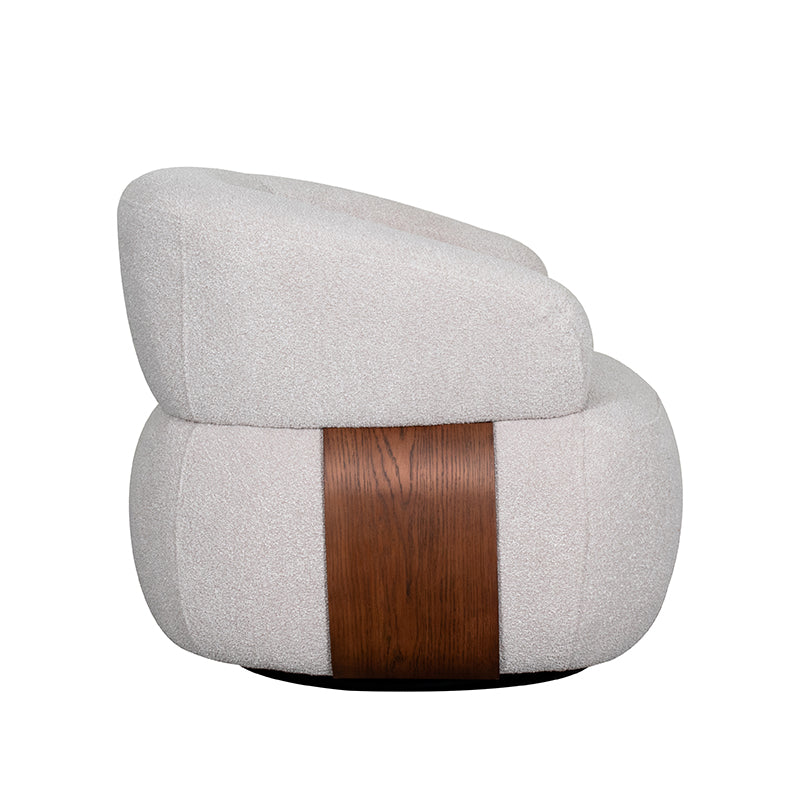 LABEL51 Fauteuils Valenza - Naturel - Boucle - One Size