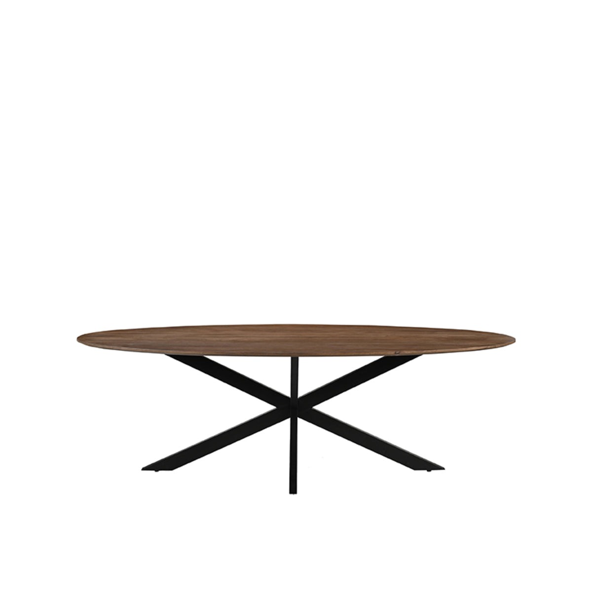 LABEL51 Eetkamertafels James - Nature Smooth - Mangohout - 210 cm - Ovaal