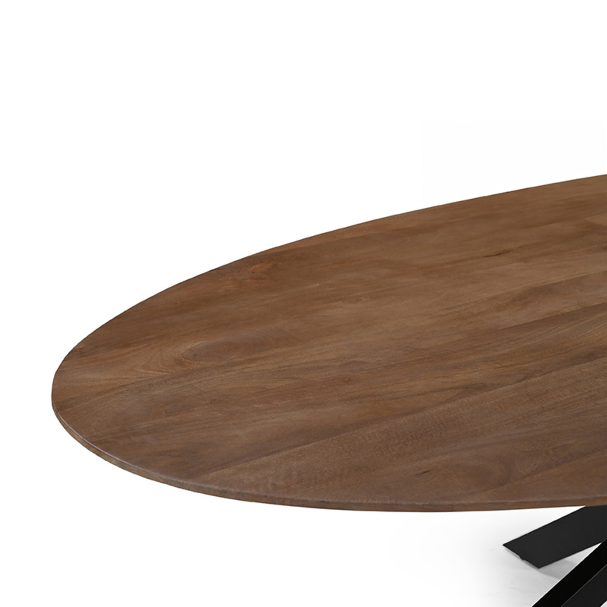 LABEL51 Eetkamertafels James - Nature Smooth - Mangohout - 240 cm - Ovaal