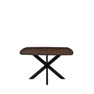 LABEL51 Eetkamertafels Blake - Espresso - Mangohout - 140x140 cm