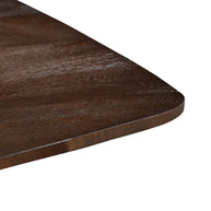 LABEL51 Eetkamertafels Blake - Espresso - Mangohout - 130 cm - Rond