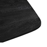 LABEL51 Eetkamertafels Blake - Zwart - Mangohout - 140x140 cm
