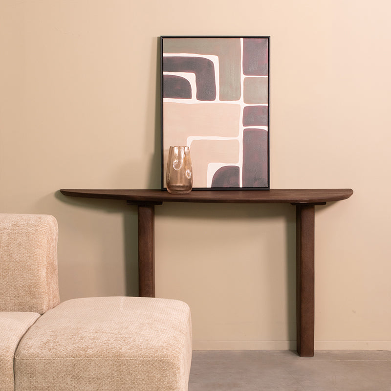 LABEL51 Sidetables Wow - Espresso - Mangohout - 135 cm