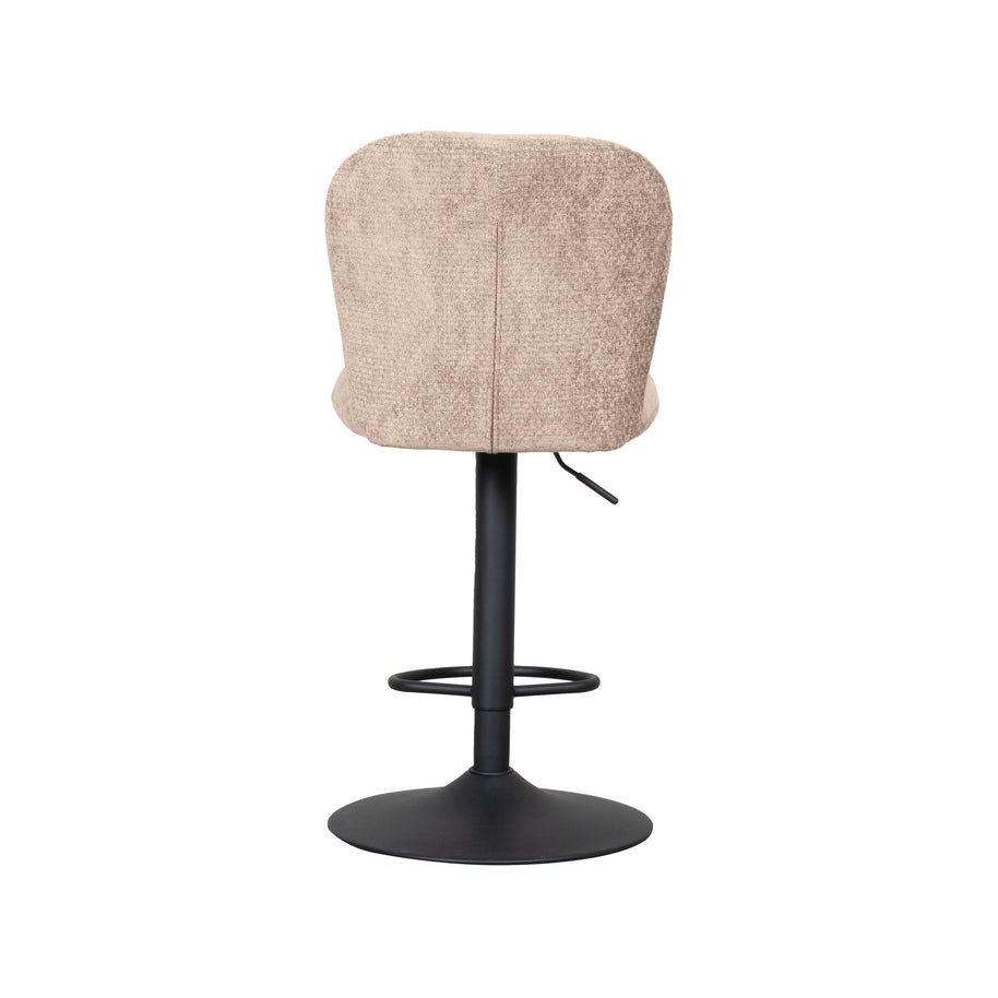 LABEL51 Barkrukken Vino - Clay - Chenille - Gaslift