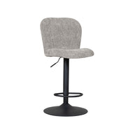 LABEL51 Barkrukken Vino - Stone - Chenille - Gaslift