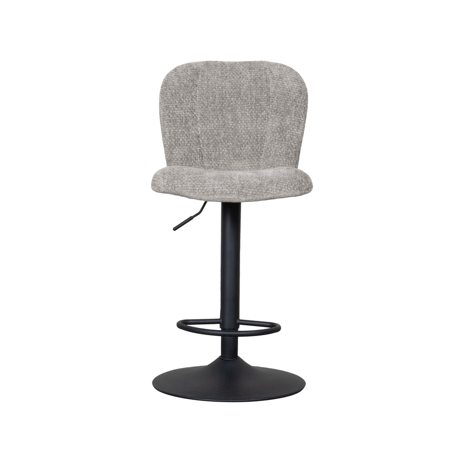 LABEL51 Barkrukken Vino - Stone - Chenille - Gaslift