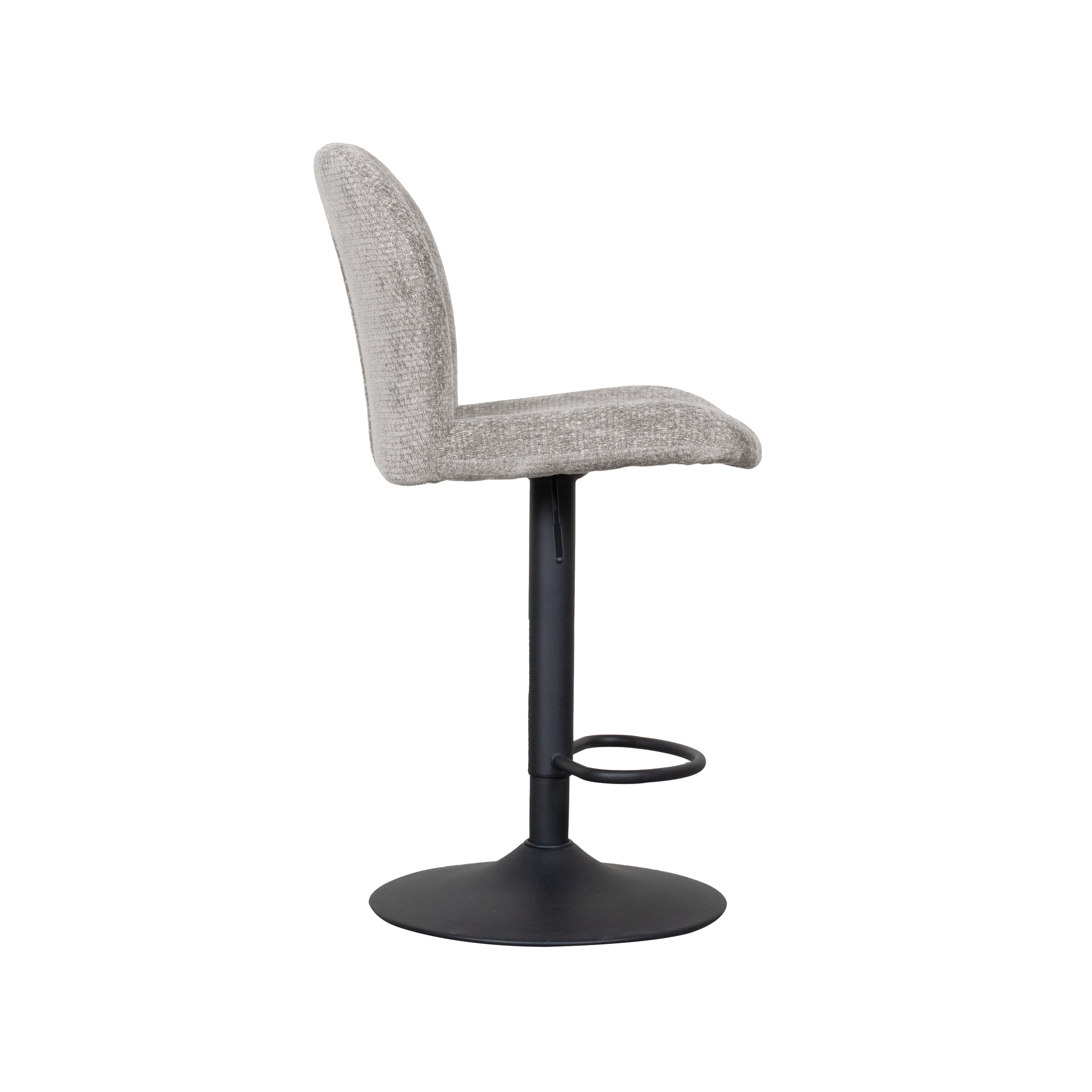 LABEL51 Barkrukken Vino - Stone - Chenille - Gaslift