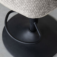 LABEL51 Barkrukken Vino - Stone - Chenille - Gaslift