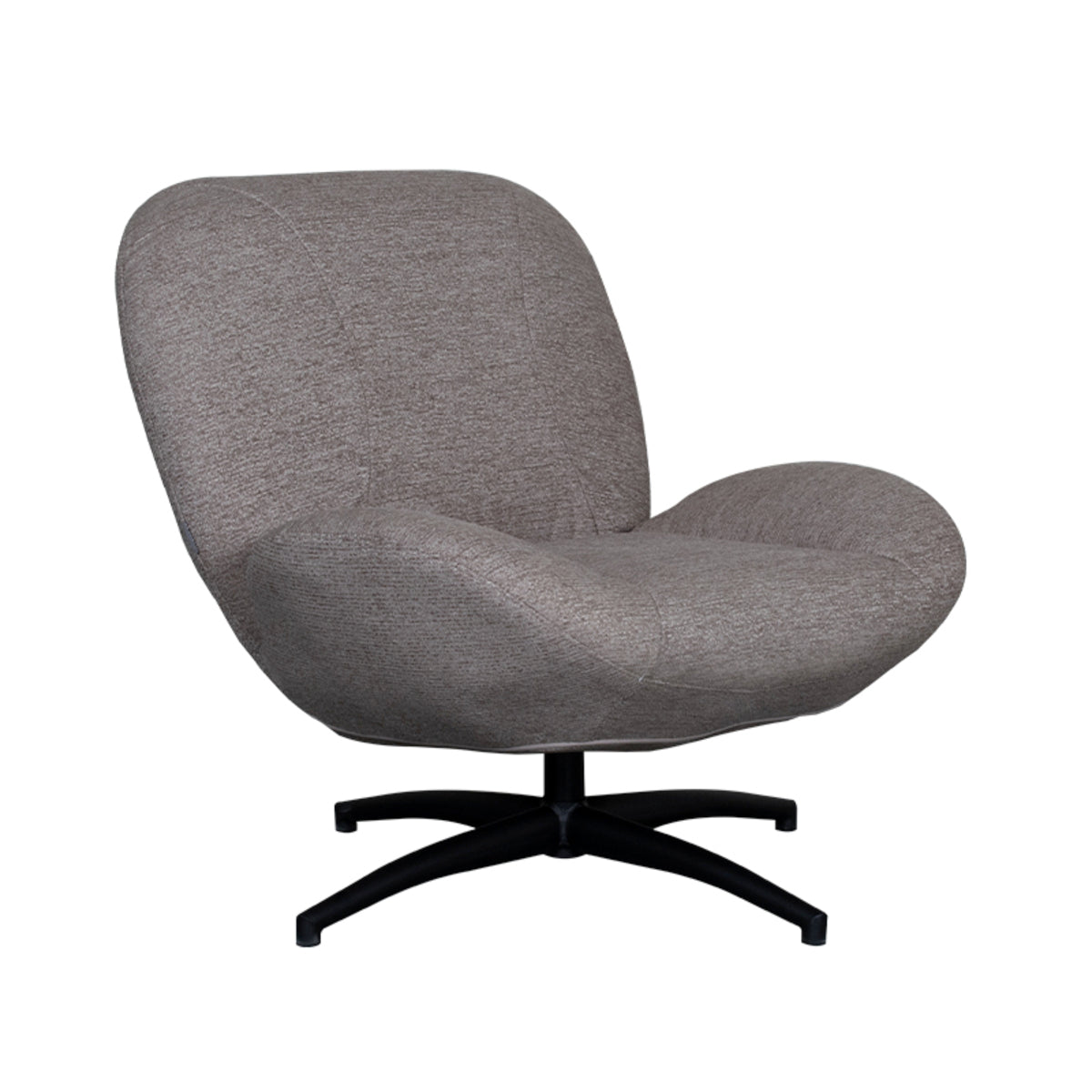 LABEL51 Fauteuils Clayton - Taupe - Geweven - One Size