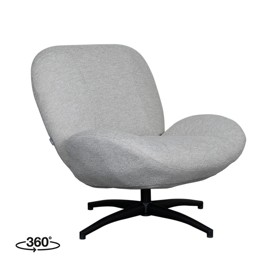 LABEL51 Fauteuils Clayton - Naturel - Geweven - One Size