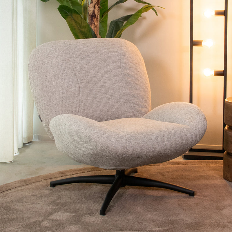 LABEL51 Fauteuils Clayton - Khaki - Geweven - One Size