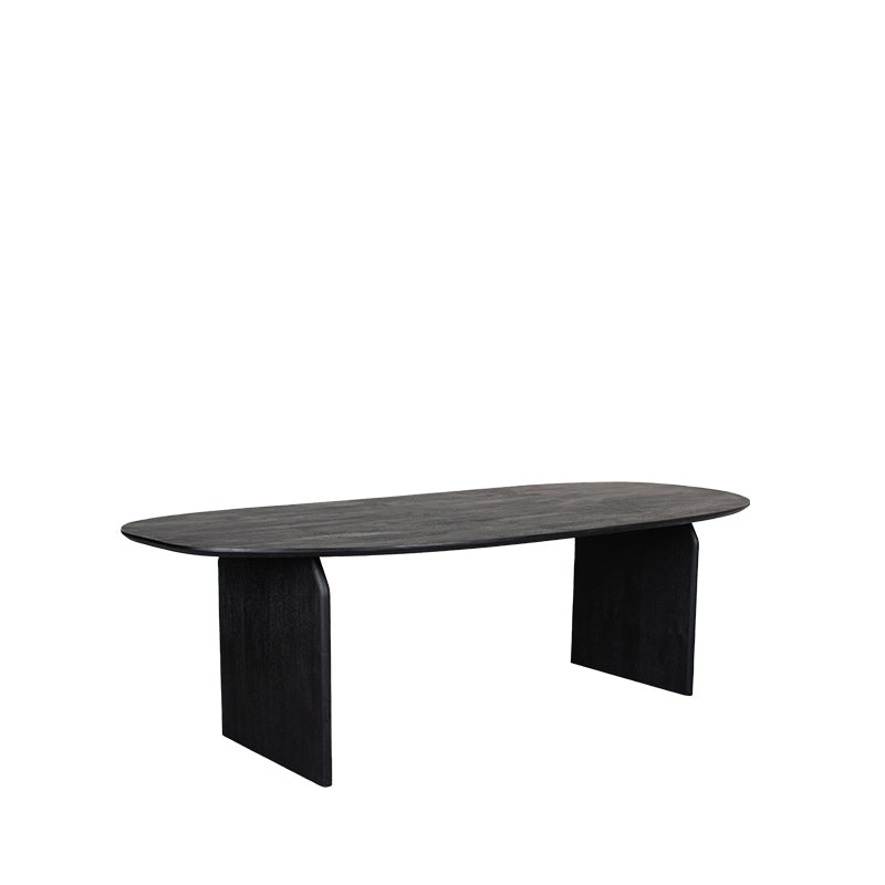 LABEL51 Eetkamertafels Cooper - Zwart - Mangohout - 250 cm