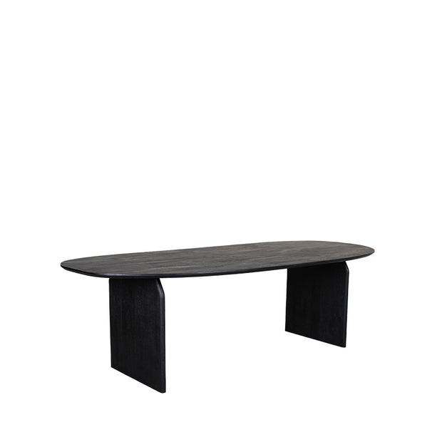 LABEL51 Eetkamertafels Cooper - Zwart - Mangohout - 250 cm
