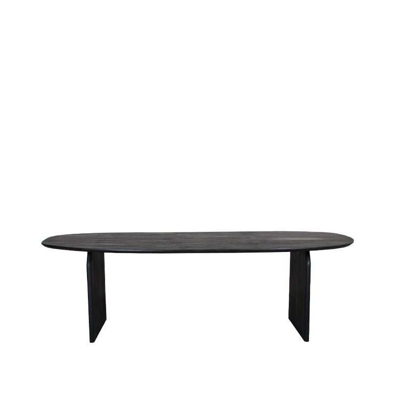 LABEL51 Eetkamertafels Cooper - Zwart - Mangohout - 250 cm