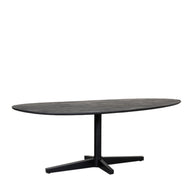 LABEL51 Eetkamertafels Rosie - Zwart - Mangohout - 260cm