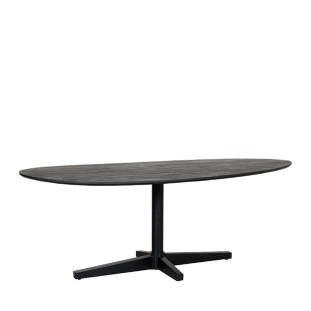 LABEL51 Eetkamertafels Rosie - Zwart - Mangohout - 260cm