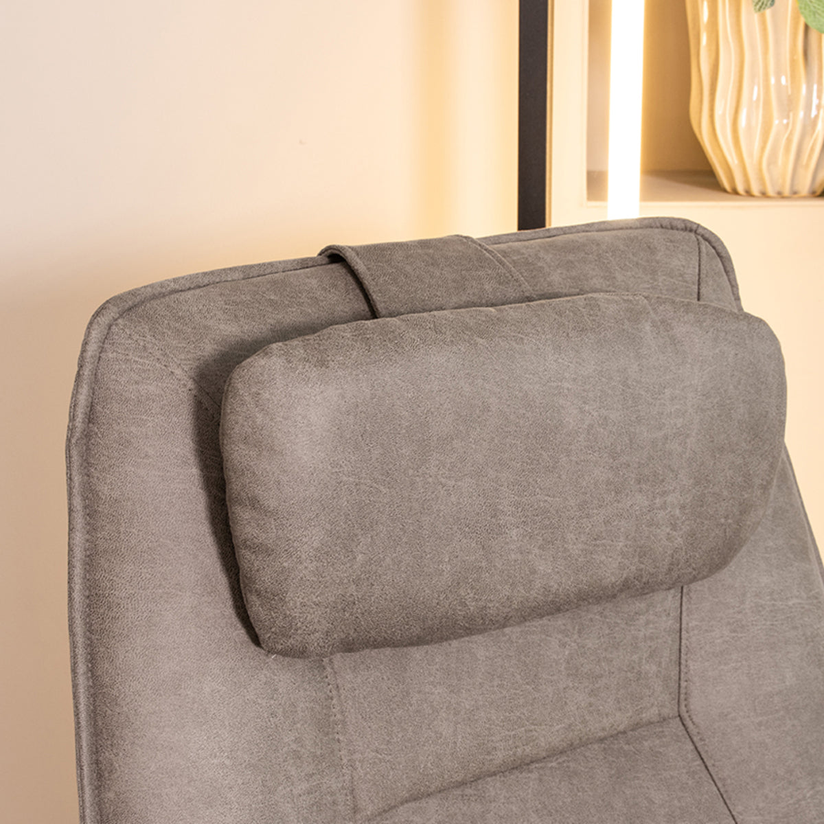 LABEL51 Sierkussens Hoofdkussen - Taupe - Micro Suede - One Size