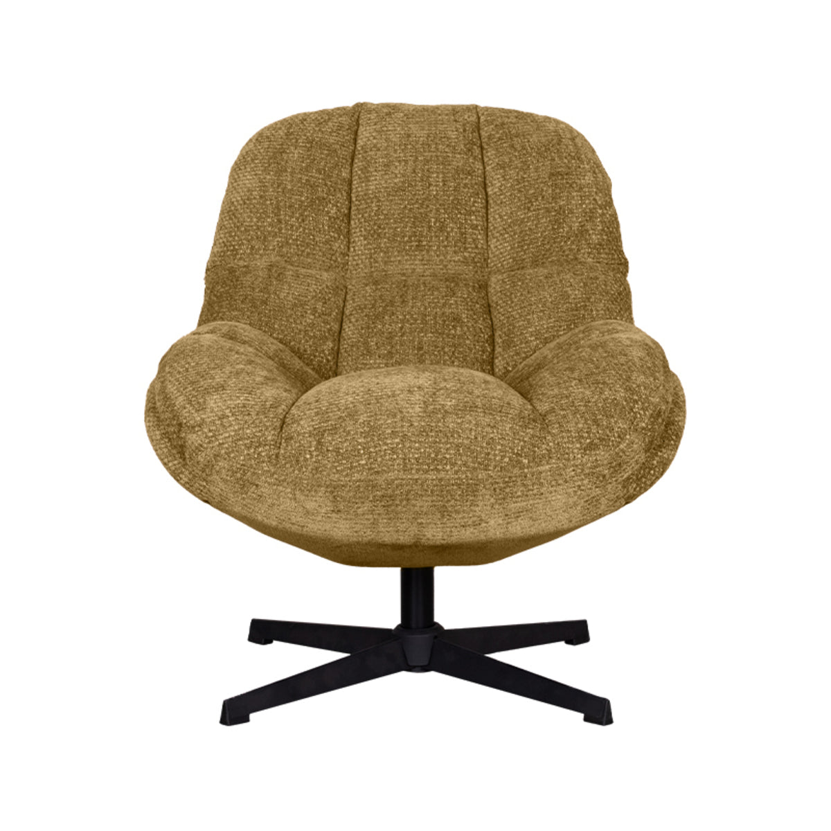 LABEL51 Fauteuils Huxley - Mustard - Chenille - One Size